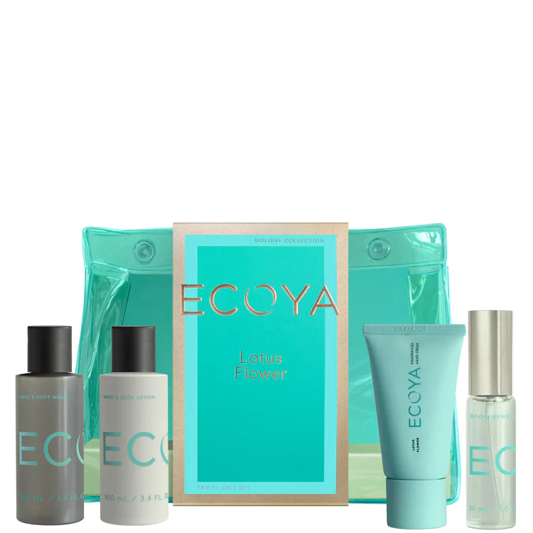 Lotus Flower Travel Gift Set Holiday Collection