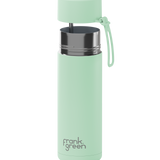 Frank Green 20oz Ceramic Reusable Bottle Mint Gelato with Flip Straw Lid