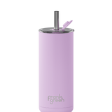 Frank Green Big Chill Cup with Straw 24oz Lilac Haze