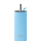 Frank Green Big Chill Cup with Straw 24oz Sky Blue