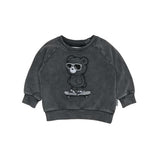 Skater Bear Sweatshirt Soft Black