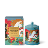 Glasshouse Fragrances Freedom of the Horse - Sweet Leather & Sunflowers- 380g Triple Scented Candle