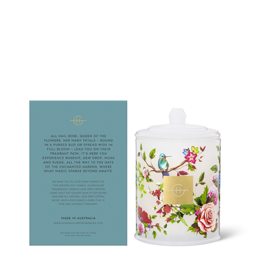 Glasshouse Fragrances Limited Edition 380G Enchanted Garden