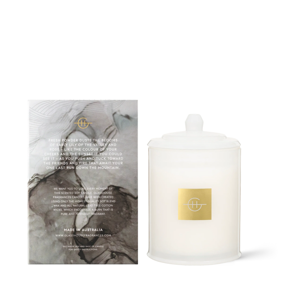 Limited Edition 380G Last Run in Aspen Candle