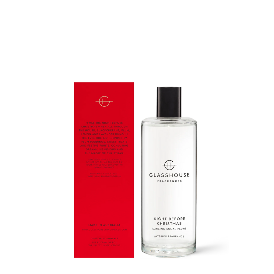 Glasshouse Fragrances Night Before Christmas 150ml Interior Fragrance