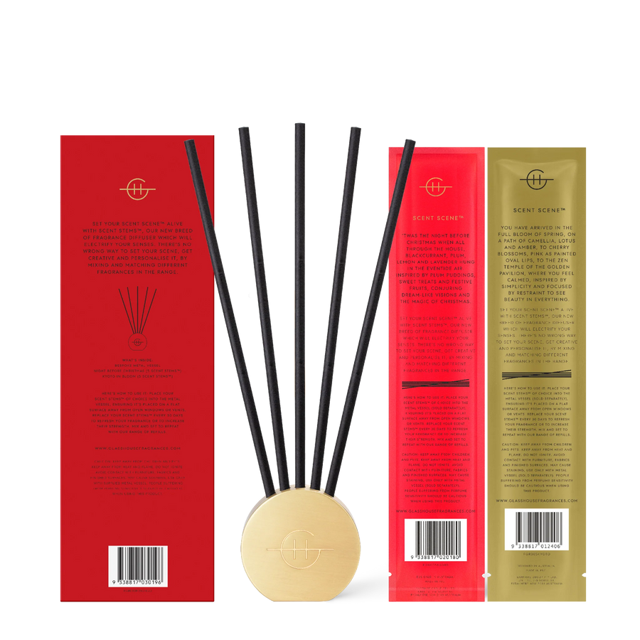Glasshouse Fragrances Scent Scene Duo Night Before Christmas and Kyoto In Bloom