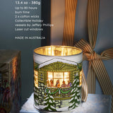 Glasshouse Fragrances 2026 White Christmas 380g Triple Scented Candle