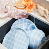 Blue Bird Tartan Water Jug by Kip and Co