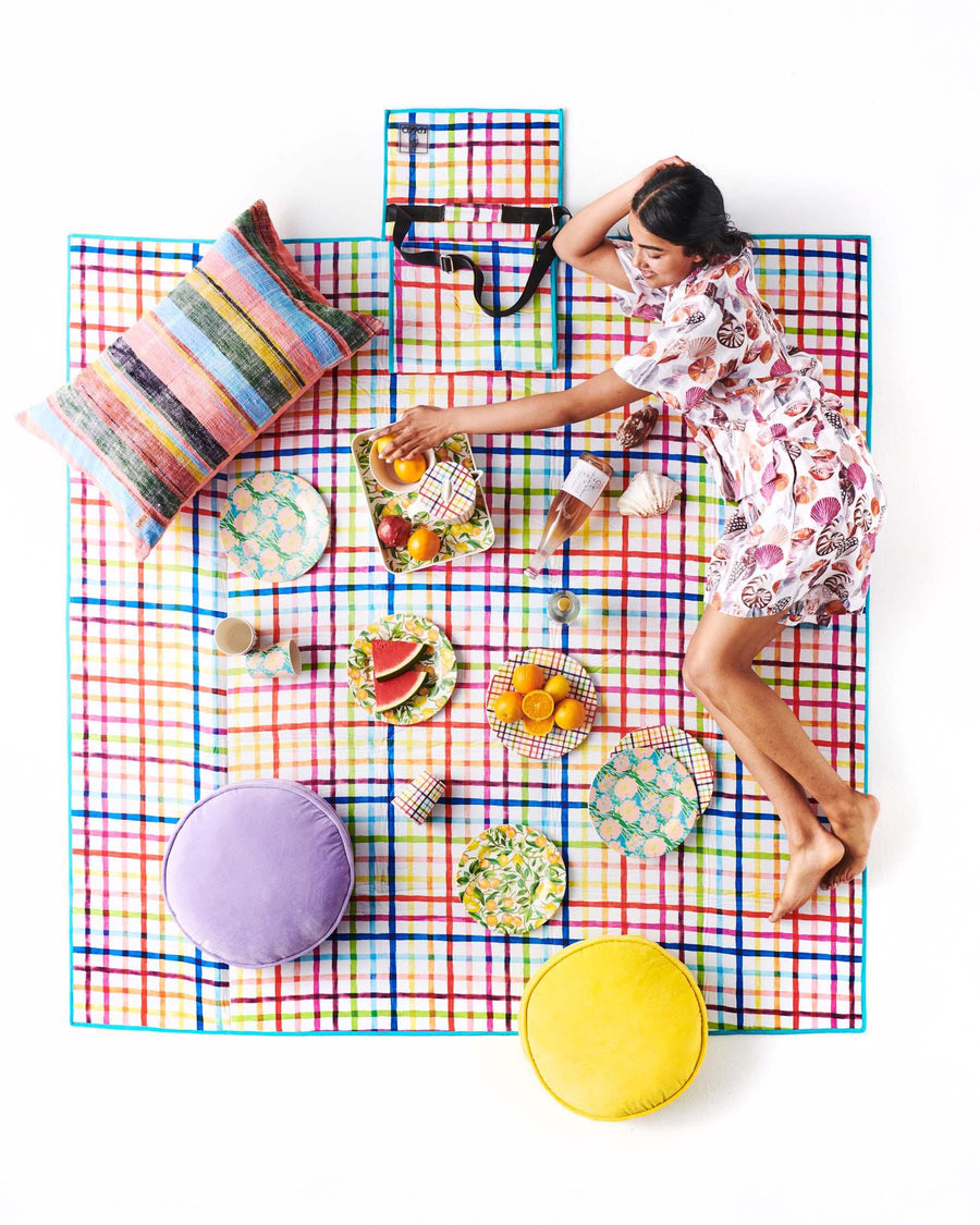 Picnic Check Picnic Mat One Size