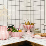 Pink Stripe Water Jug One Size by Kip and Co