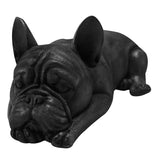 Sleeping Frenchie Matte Black 43.2 x 22.2 x 14.8cm