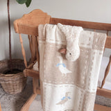 Goosey Gander Knitted Blanket