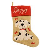 Linen Stocking for Doggy