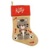 Linen Stocking for Kitty / Cat