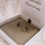 Silver Izzy Hoops by Katyb