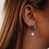 Silver Izzy Hoops by Katyb