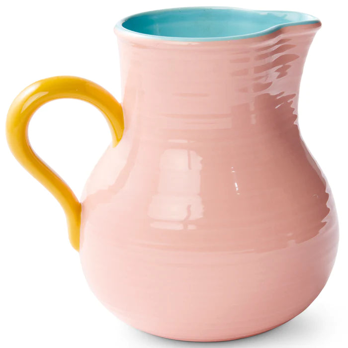Long Lunch Peach Water jug by Kip and Co