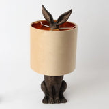Bunny Table Lamp Brown / Champagne by Le Forge