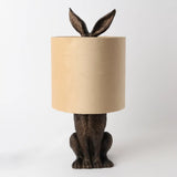 Bunny Table Lamp Brown / Champagne by Le Forge