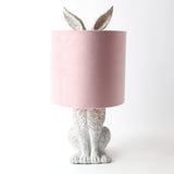 Bunny Table Lamp Stone / Blush by Le Forge