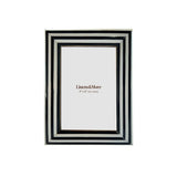 Black and White Rounded Edge Frame 4x6