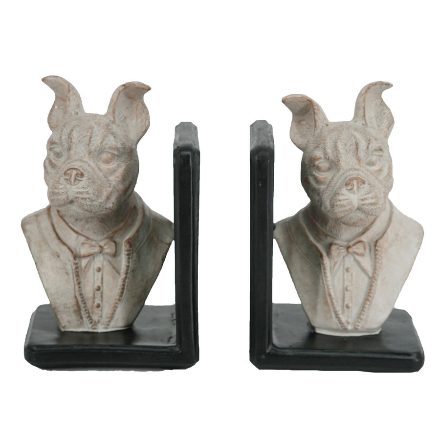Dog In Suit Bookends