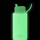 Frank Green 34oz Limited Edition Ceramic Reusable Bottle Aurora Glow with Flip Straw Lid