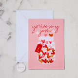 Papier HQ You're My Jam Greeting Card