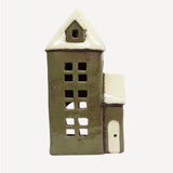 Alsace Tea Light Parish Olive Green