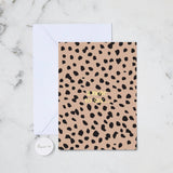 Papier HQ Gold Note To Say Greeting Card