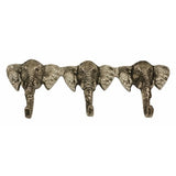 Elephant Hooks in Antique Nickel Finish