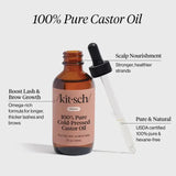 Kitsch 100% Pure Cold Pressed Castor Oil