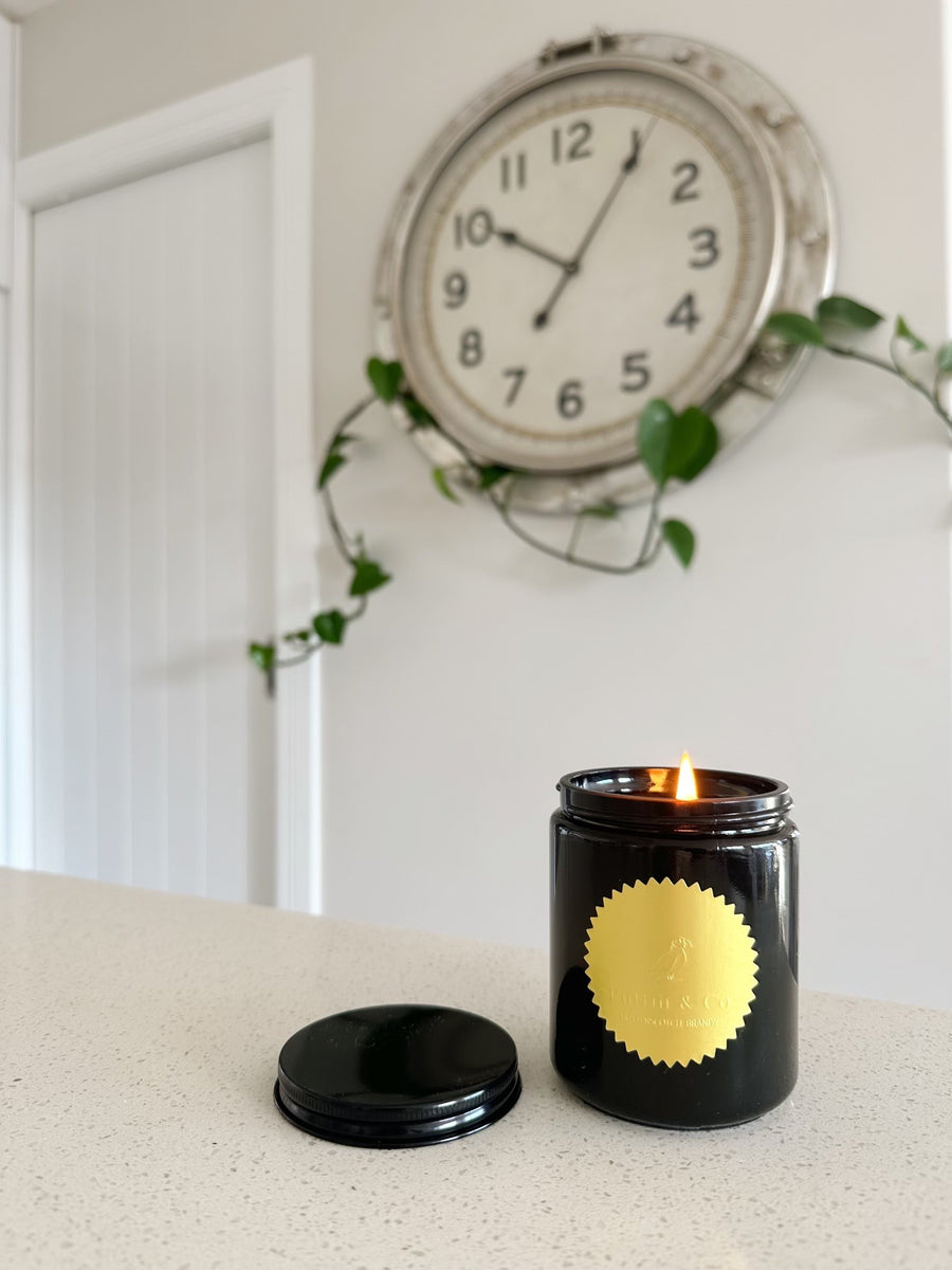 Butterscotch Brandy Jar Candle by Puffin and Co