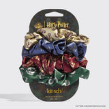 Harry Potter x Kitsch Satin Sleep Scrunchies 4pc Set by Kitsch