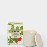 Circa 300g Raspberry and Rhubarb Christmas Candle