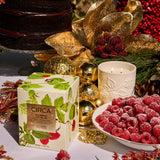 Circa 300g Raspberry and Rhubarb Christmas Candle