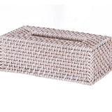 Society Home South Hampton Rectangular Tissue Box White Wash