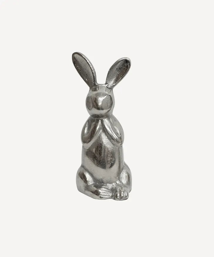 Sitting Rabbit Silver Large