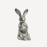 Sitting Rabbit Silver Large