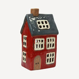 Alsace Tea Light House Navy Roof by French Country