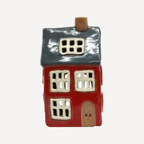 Alsace Tea Light House Navy Roof by French Country