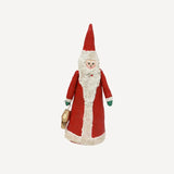 Canvas Santa Red with Lantern