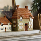 Cotswold Tea Light Cottage Seagreen by French Country
