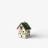 Nordgard Cottage with Bow Wreath by French Country