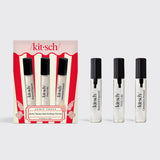 Movie Theater Hair Perfume Trio Set - Buttered Popcorn, Fizzy Cola, Cinnamon Pretzel  by Kitsch