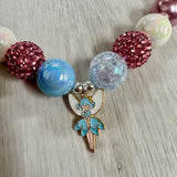 Blue Fairy Necklace by Bubblegum Bella
