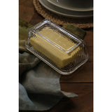 Frette Glass Butter Dish