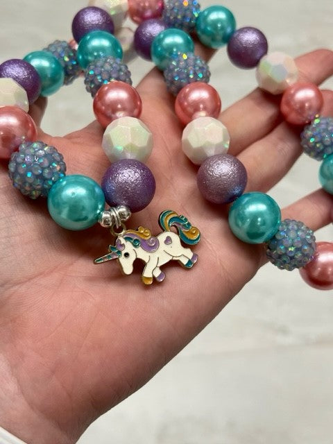 Junior Unicorn Necklace 16mm