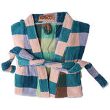 Woodlands Tartan Terry Bath Robe by Kip and Co