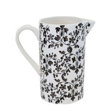 Florentine Noir Handpainted Jug